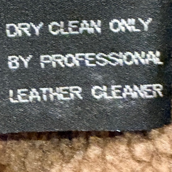 XOXO Genuine Leather Swede Faux Fur Coat Women's M - Picture 12 of 14